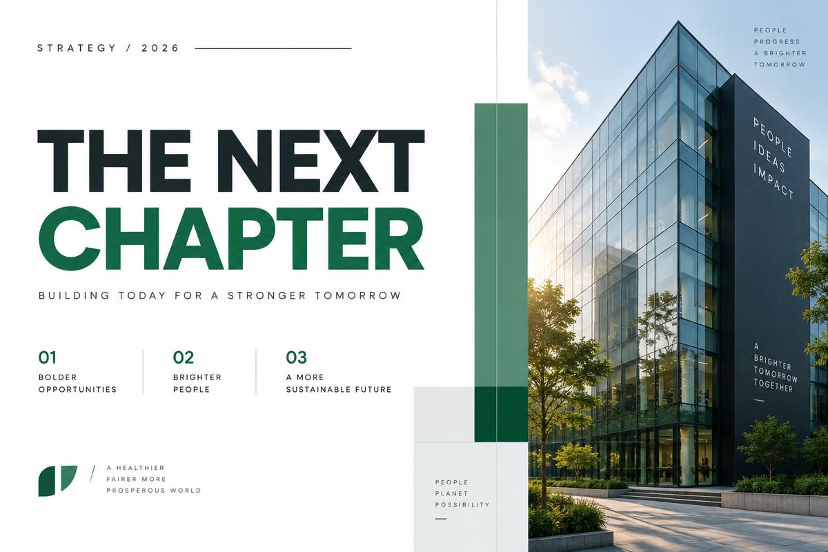 Classy professional strategy presentation example